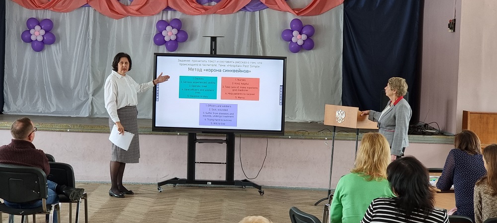 Районный семинар "Развитие креативного мышления на уроках иностранного языка"