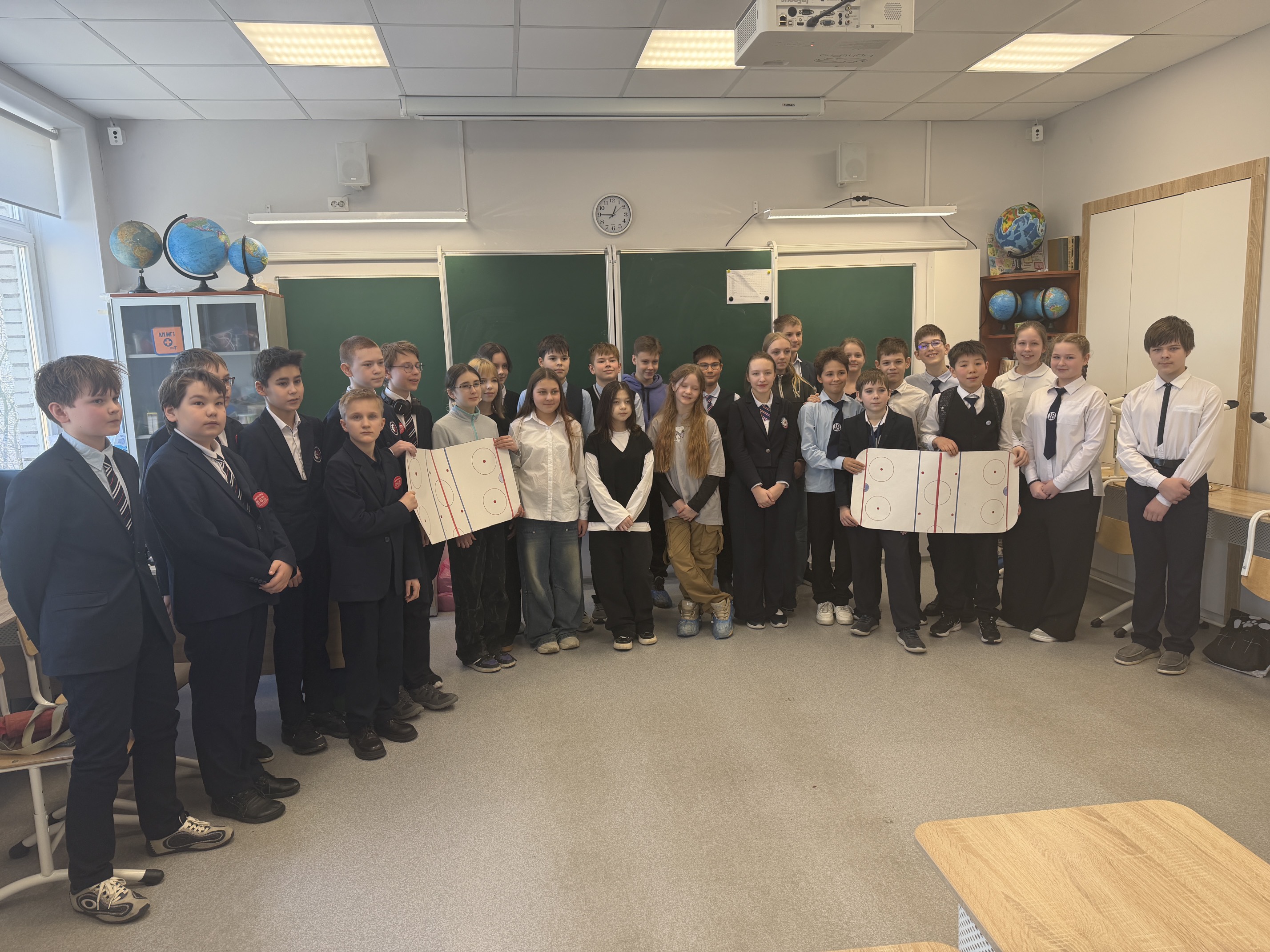 14 февраля завершился турнир по математическому хоккею 2025-2026 среди шестых классов